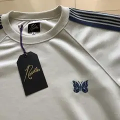 Needles  ट्रैक क्रू넥短袖 牛仔褲工廠別注 L尺寸