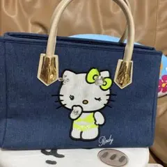 Rady ハローキティ バック 新品未使用 黒 ハローキティ - キティちゃんバッグ ハローキティ黒バッグ