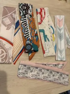 未使用品　バンダナ スカーフ6枚セット