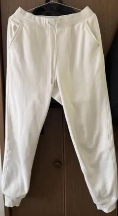 ユニクロ UNIQLO スウェット ホワイト ヒートテック HEATTECH L