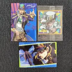 ジョジョの奇妙な冒険 シールウエハース 4部 R 空条承太郎　カード　シール