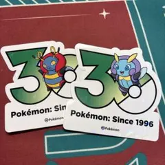 公式 韓国 30周年popup 限定 ポケモン アトラクション ステッカー