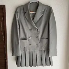 グレー ダブルブレスト セットアップ