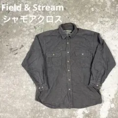 Field & Stream L グレー シャモアクロス　ワーク アウトドアのサムネイル