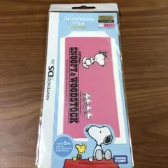 スヌーピー＆ウッドストック デコレーションフィルム DS Lite用