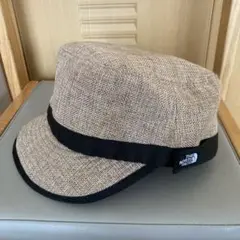 THE NORTH FACE ベージュキャップ