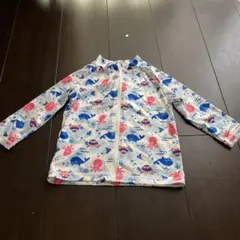 海洋動物柄 ラッシュガード 90センチ