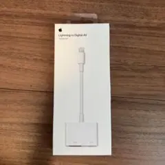 Apple純正 Digital AV アダプタ（Lightening端子）