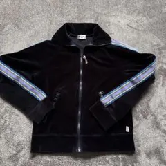 Paul Smith PINK ベロアジャケット ブラックＭサイズusedのサムネイル