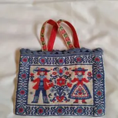 ラミネートバニティ風ポーチ キャス・キッドソン ハンドメイド