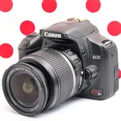 キャノン Canon Kiss X3⭐️スマホに転送♪⭐️写真も動画も撮れる