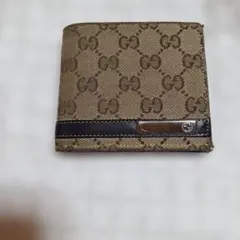 90s GUCCI グッチ 二つ折り財布 GG 本革 レザー PVC 札入れ - メルカリ