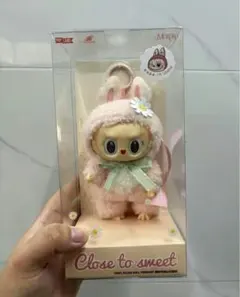 POPMART Mokoko CloseToSweet ラブブ ぬいぐるみ POPMART ランド限定 LABUBU MOKOKO CLOSE TO SWE Pop Mart