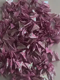 ラメ入りミニ折鶴100羽