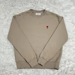 ami paris ベージュ スウェット サイズM