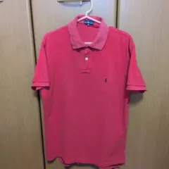 90s Ralph Lauren 赤 ポロシャツ Mのサムネイル