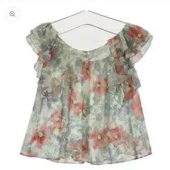 4 COCODEAL 花柄 トップス