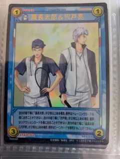 テニスの王子様 ピクチャーズコレクション カード 鳳長太郎 宍戸亮