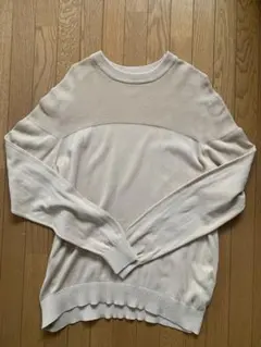 GLOBAL WORK Mサイズ クリーム色 ニット