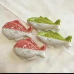 ☆値下げ中☆【美品】お魚の箸置き 2個セット