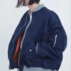 Name. / NYLON TWILL MA-1 ネイビー　サイズ2