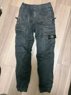 Stone Island カーゴパンツ W29 ブラック - メルカリ