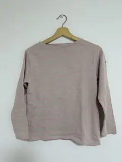 SAINT JAMES ウェッソン　ピンクベージュボーダー　T0