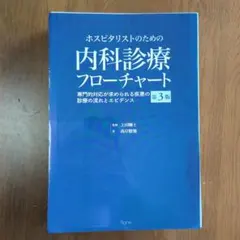 【裁断済・最新版】ホスピタリストのための内科診療フローチャート 第3版 ホスピタリストのための内科診療フロ－チャ－ト / 〓岸 勝繁【著