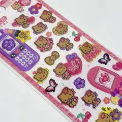 平成はっぴーフォンシール サンリオ 日焼けキティ 平成女児 平成メモリー 新品