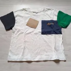新品　サイズ110　半袖　Tシャツ　マルチカラー