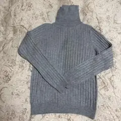ジエーフェリー　タートルネック　グレー