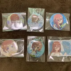 五等分の花嫁　中野未玖　ミク 缶バッジ セット
