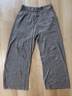 ユニクロ ウォッシャブルニット リブパンツ マタニティ XL