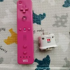 wiiリモコン ピンク、モーションプラスセット