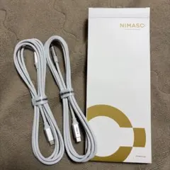 NIMASO Type-C to Type-C 充電ケーブル