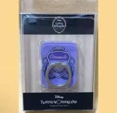 ディズニー　ツイステ　パニカム　スマホリング　オクタヴィネル　寮章