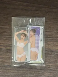 三田真鈴 FANZAオンライン くじ E賞 ミニロング 缶バッジ 4種セット