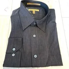 【新品、未使用】DKNY（ダナ キャラン ニューヨーク）シャツ　Ｌサイズグレーのサムネイル