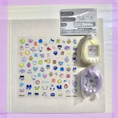 たまごっち　ガチャガチャ　ネイルシールコレクション　シャカシャカチャーム