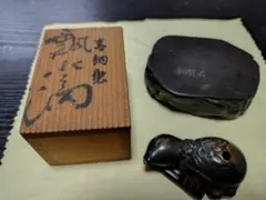 書道用品、文鎮、水入れ