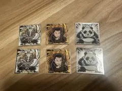 呪術廻戦 ステッカー 6枚セット
