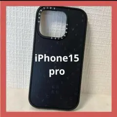 ※最終※ケースティファイiPhone15pro ケース　CASETiFY 黒