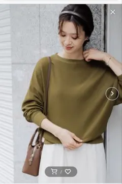 URBAN RESEARCH DOORS タックフライスロングスリーブTシャツ