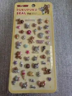 トムとジェリー　ぷくぷくシール　シール