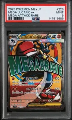 2026年最新】メガルカリオex psa10の人気アイテム - メルカリ