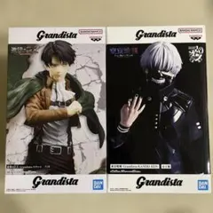 東京グール　進撃の巨人　グランディスタ　フィギュア　2品セット
