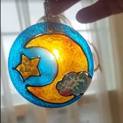 やすらぎの夜空キーホルダー