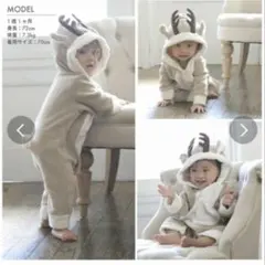 トナカイ ロンパース