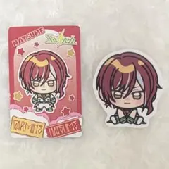 あんスタ　逆先夏目 韓国限定　Galaxy ギフトボックス　カード　ステッカー