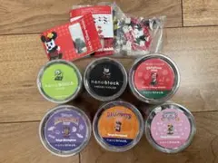 ディズニー　ナノブロック　ミッキー　ミニー　7点セット